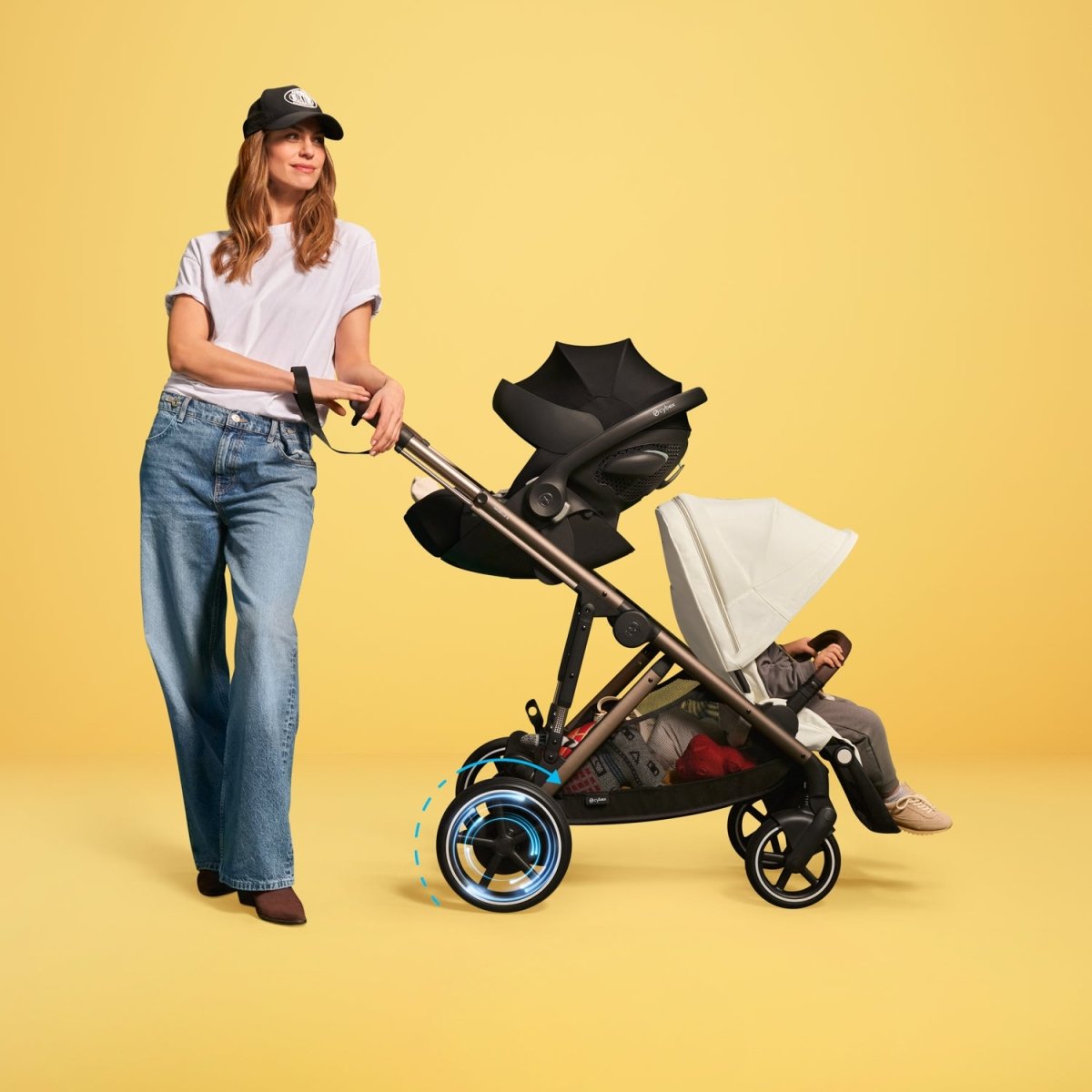 Arma tu Travel System: e - Gazelle S - Cybex Gold - Mini Nuts - Expertos en sillas de auto y coches de paseo