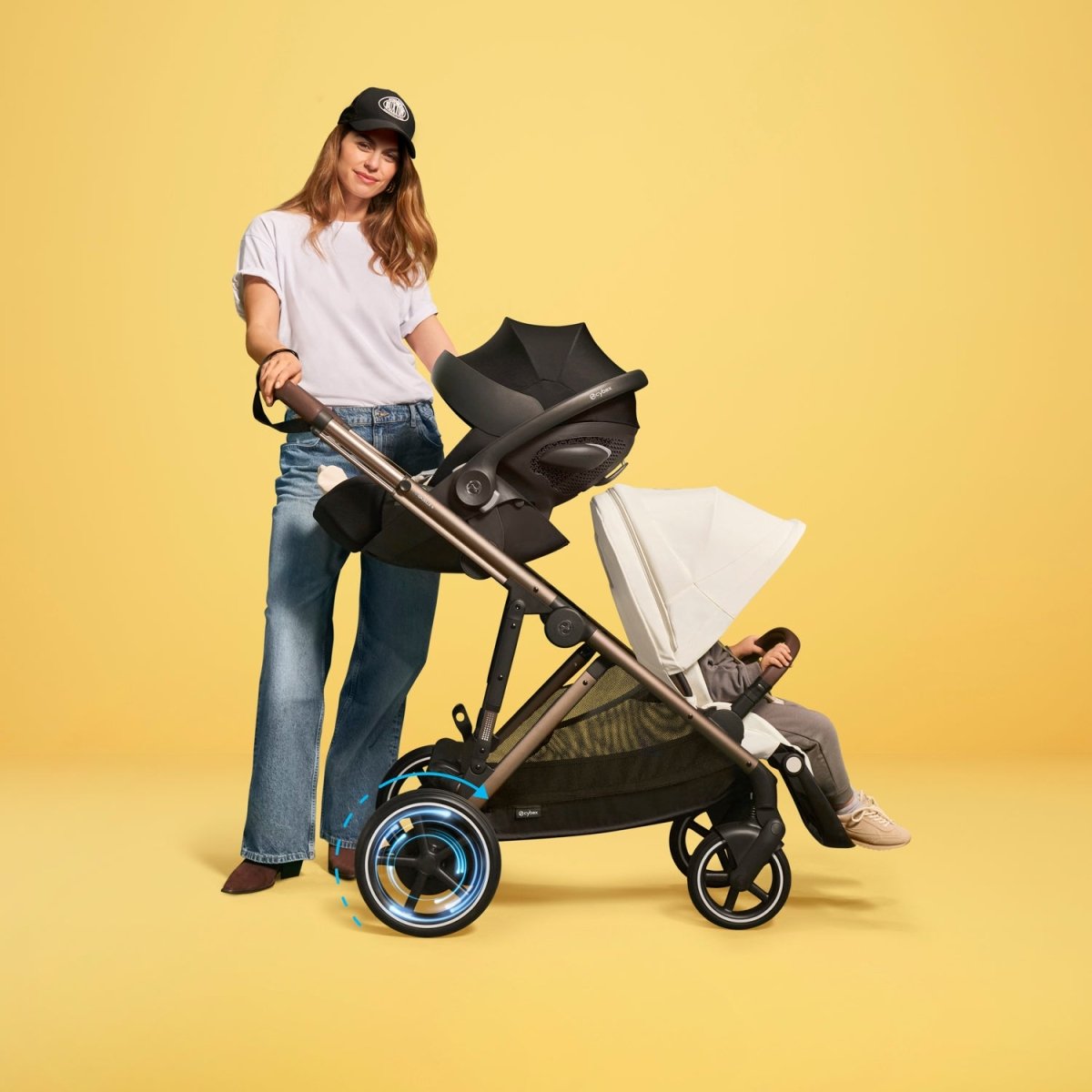 Arma tu Travel System: e - Gazelle S - Cybex Gold - Mini Nuts - Expertos en sillas de auto y coches de paseo