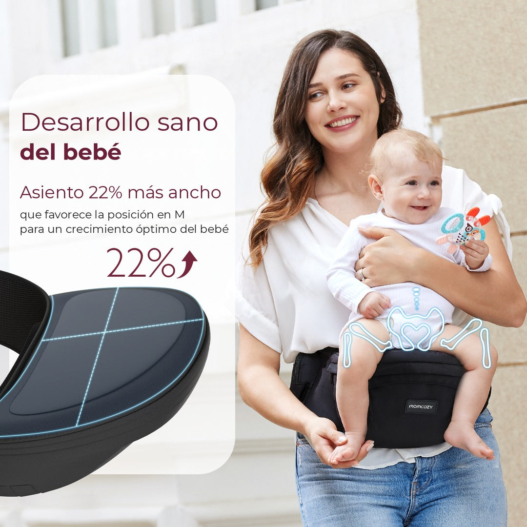 Asiento 22% más ancho 