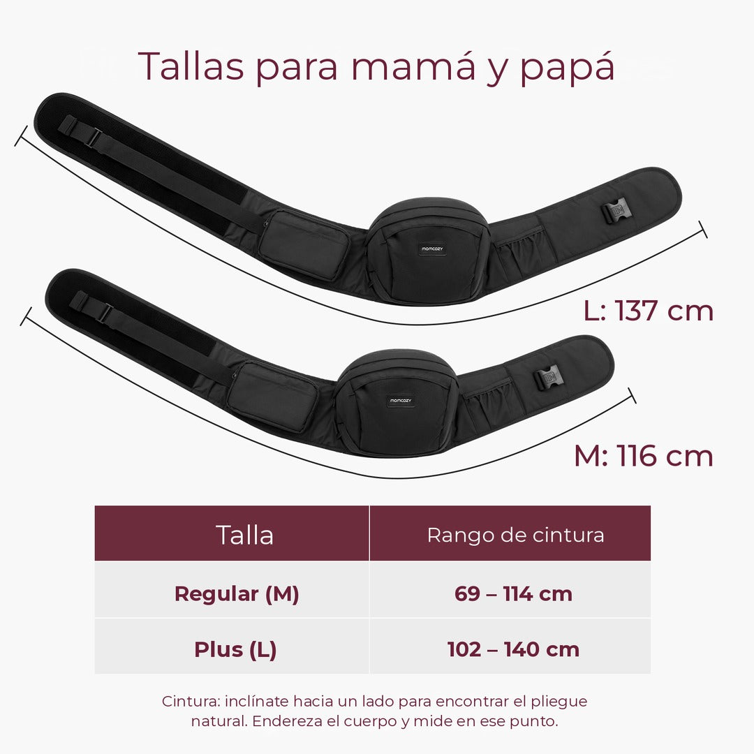 Tallas para mamá y papá 