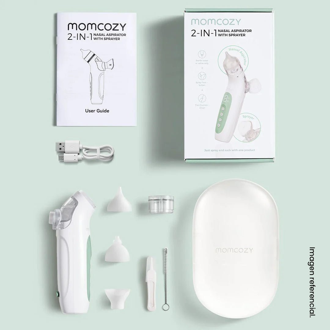 Aspirador nasal eléctrico con pulverizador - vista adicional