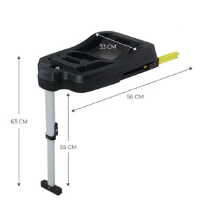 Base Isofix Mink FX - KinderKraft-MiniNuts expertos en coches y sillas de auto para bebé