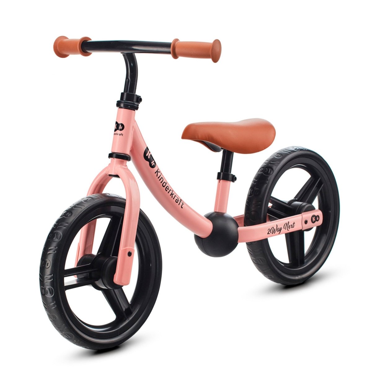 Bicicleta de equilibrio 2Way Next color rosado de KinderKraft 