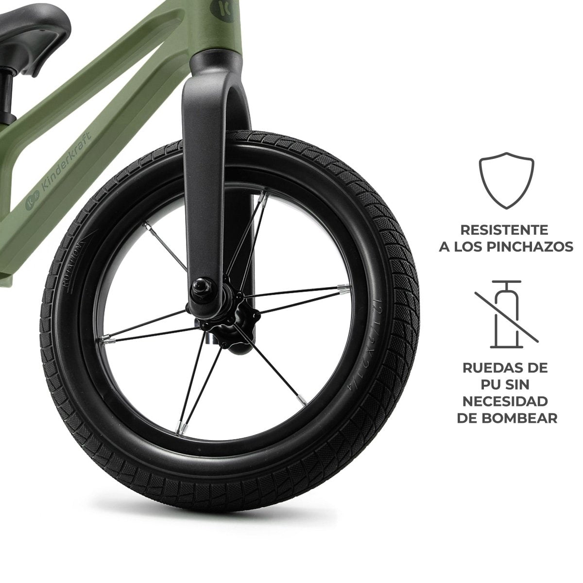 Bicicleta de equilibrio Eter - KinderKraft - Mini Nuts - Expertos en sillas de auto y coches de paseo