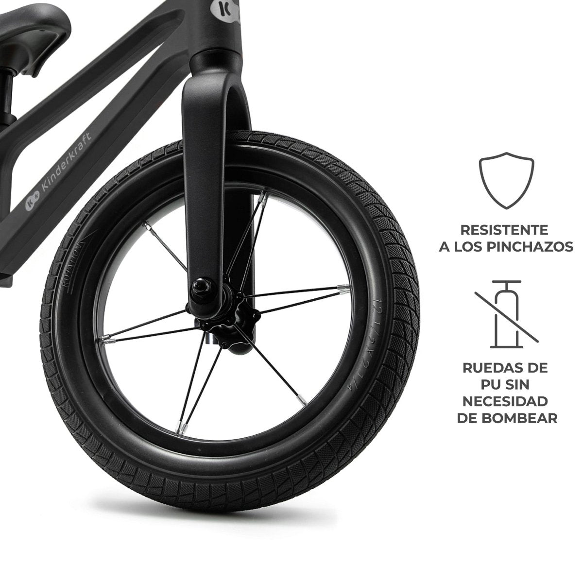 Bicicleta de equilibrio Eter - KinderKraft - Mini Nuts - Expertos en sillas de auto y coches de paseo