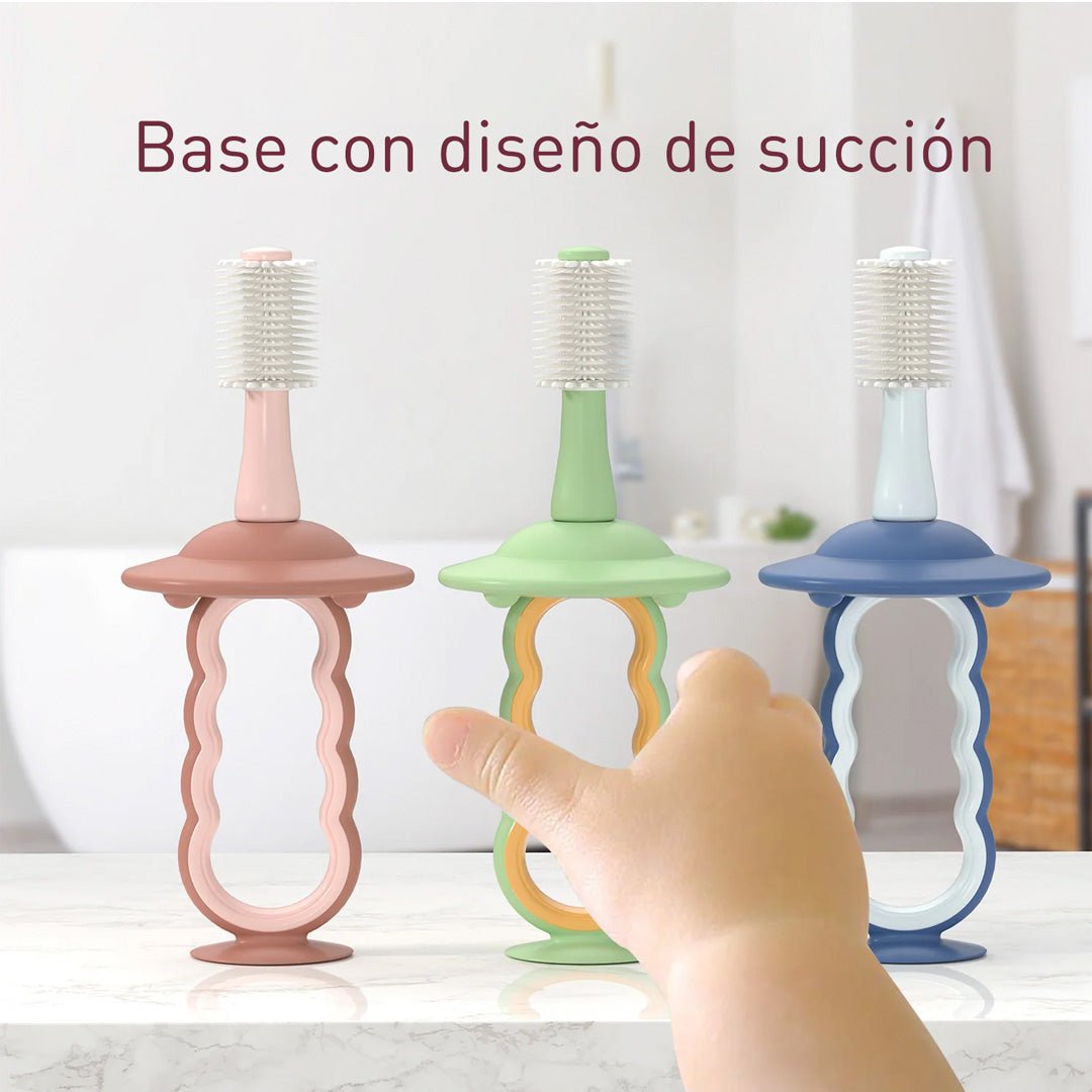 Cepillo dental de silicona para bebé - vista adicional