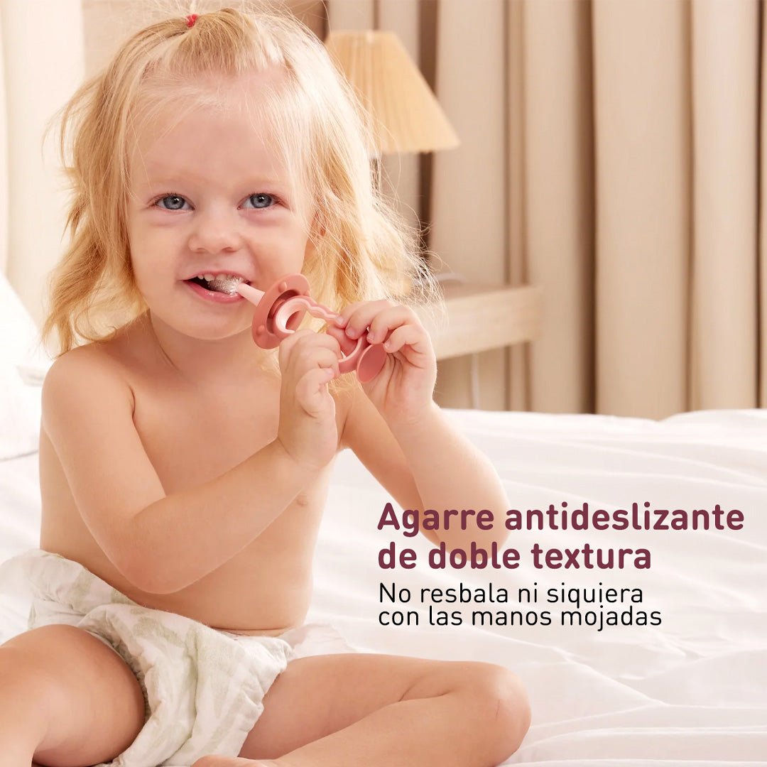 Cepillo dental de silicona para bebé - detalle