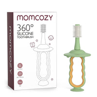 Cepillo dental de silicona para bebé