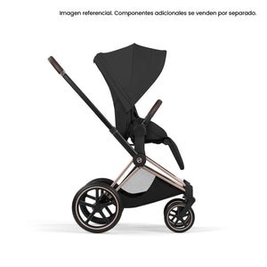 Chasis CYBEX Priam Style Collection 2026 Rosegold, detalle de acabado premium