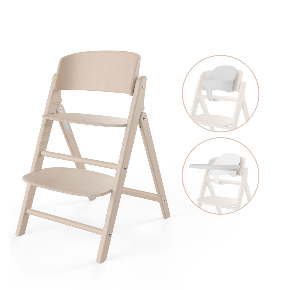 Silla de comer evolutiva Click & Fold 3 en 1