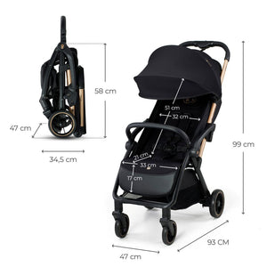 Coche de paseo Apino - KinderKraft - Mini Nuts - Expertos en sillas de auto y coches de paseo