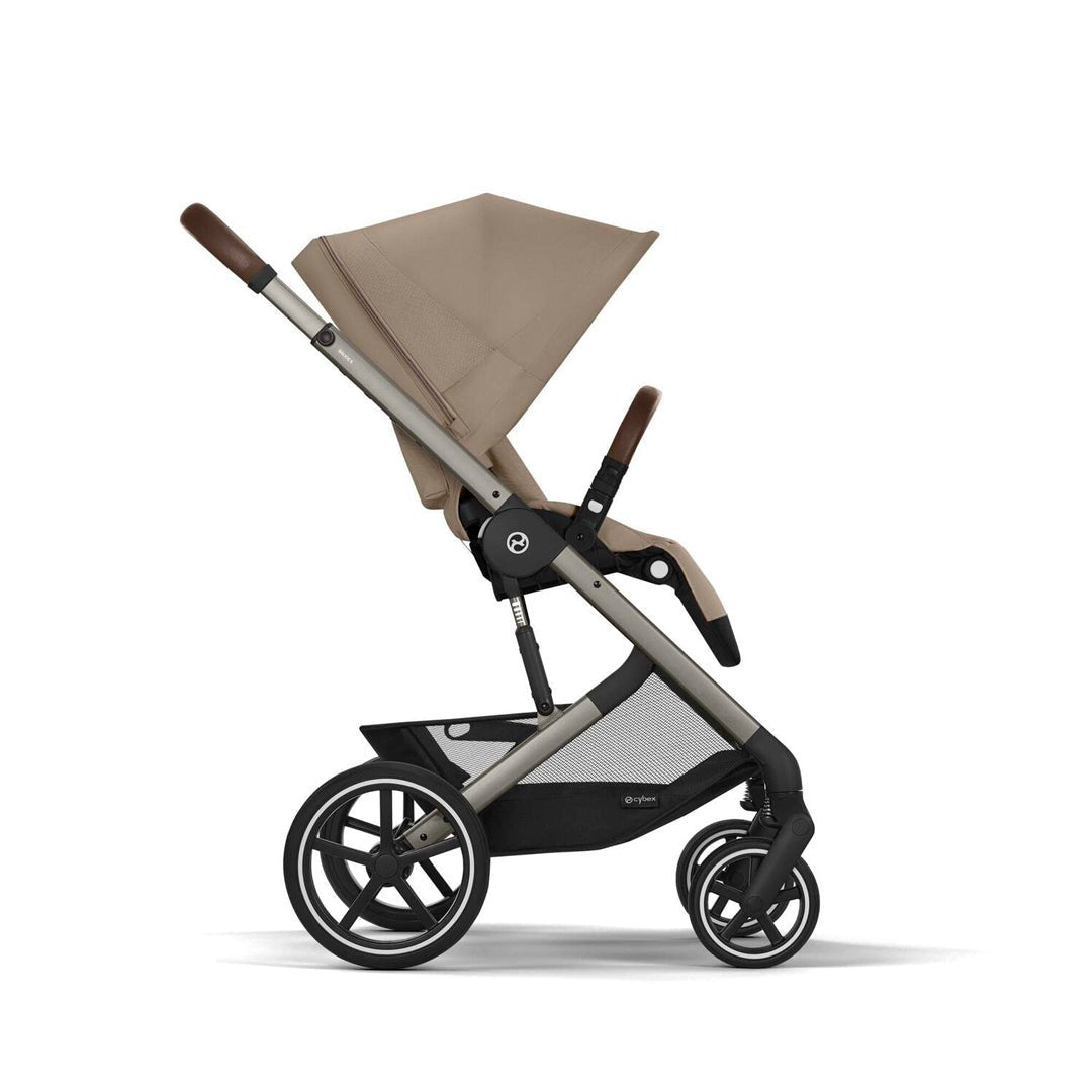 Coche de Paseo Balios S Lux 3.0 - Cybex Gold - Mini Nuts - Expertos en sillas de auto y coches de paseo