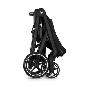 Coche de paseo Balios S Lux 2026 de Cybex color Moon Black, vista lateral