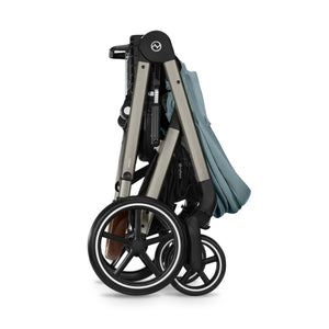 Coche de Paseo Balios S Lux One Pull Harness - Cybex Gold - Mini Nuts - Expertos en sillas de auto y coches de paseo