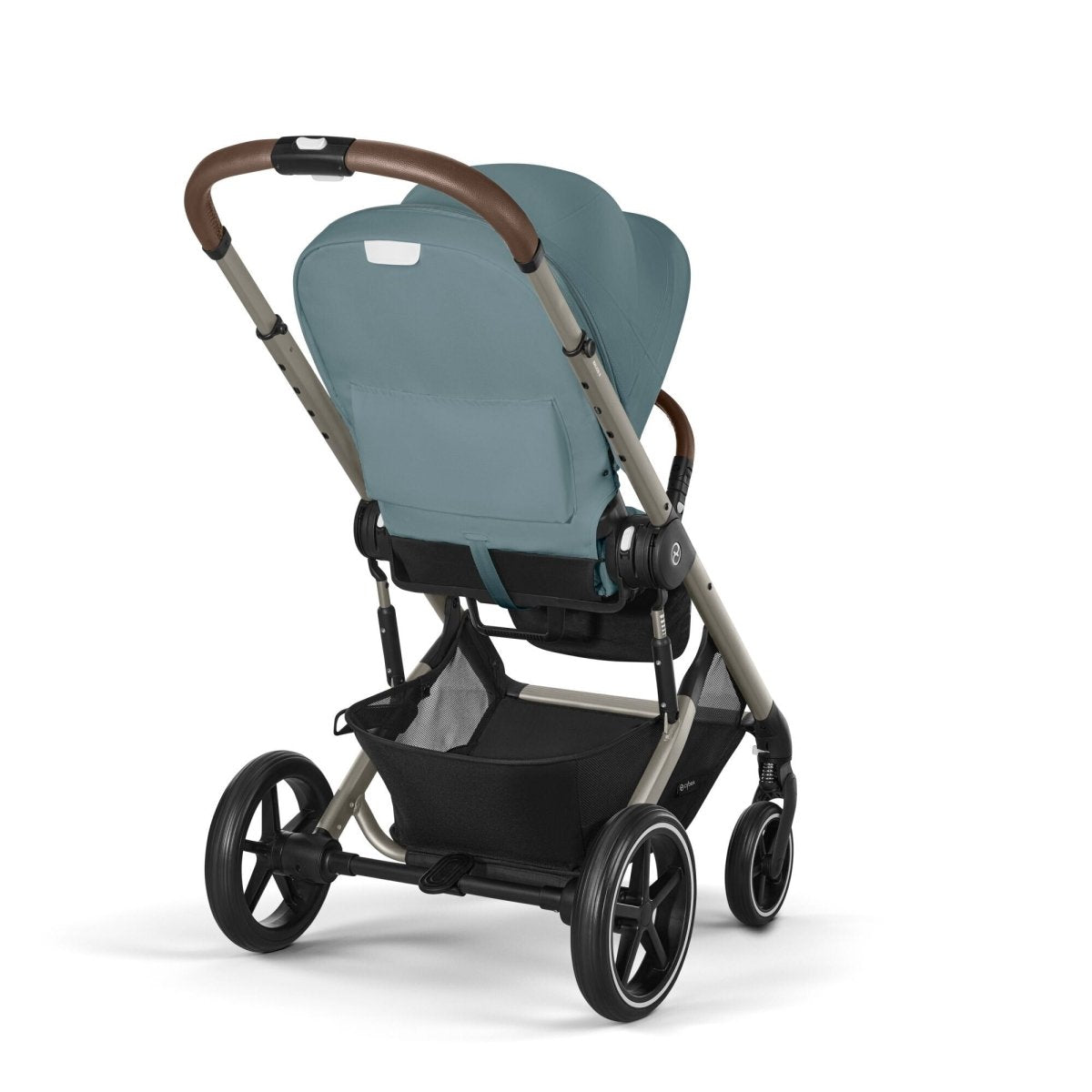 Coche de Paseo Balios S Lux One Pull Harness - Cybex Gold - Mini Nuts - Expertos en sillas de auto y coches de paseo
