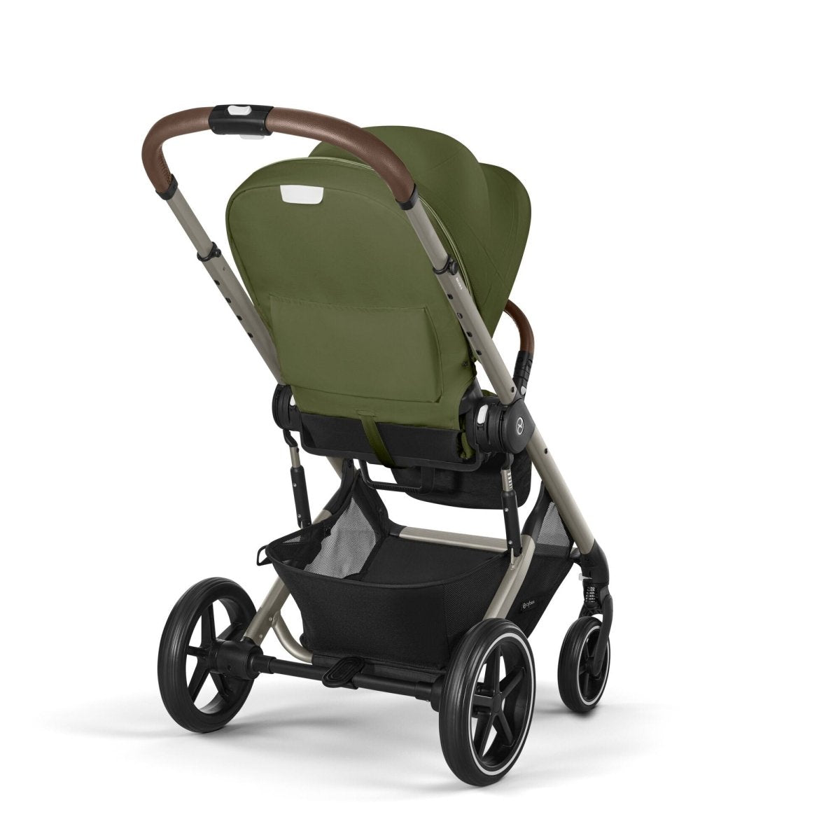 Coche de Paseo Balios S Lux One Pull Harness - Cybex Gold - Mini Nuts - Expertos en sillas de auto y coches de paseo
