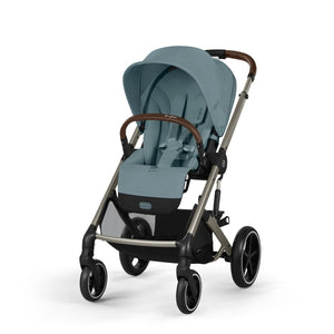 Coche de Paseo Balios S Lux One Pull Harness - Cybex Gold - Mini Nuts - Expertos en sillas de auto y coches de paseo