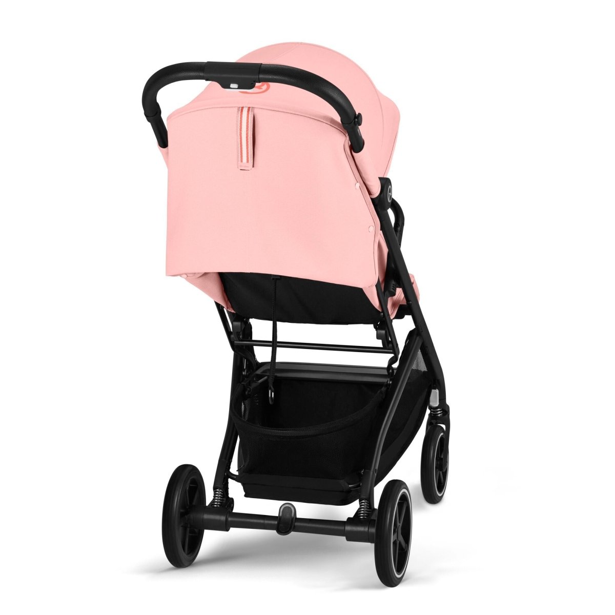 Coche de paseo Beezy 3 color Candy Pink - vista trasera