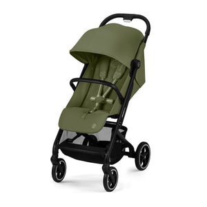 Coche de paseo Beezy 3 color Moss Green - vista frontal