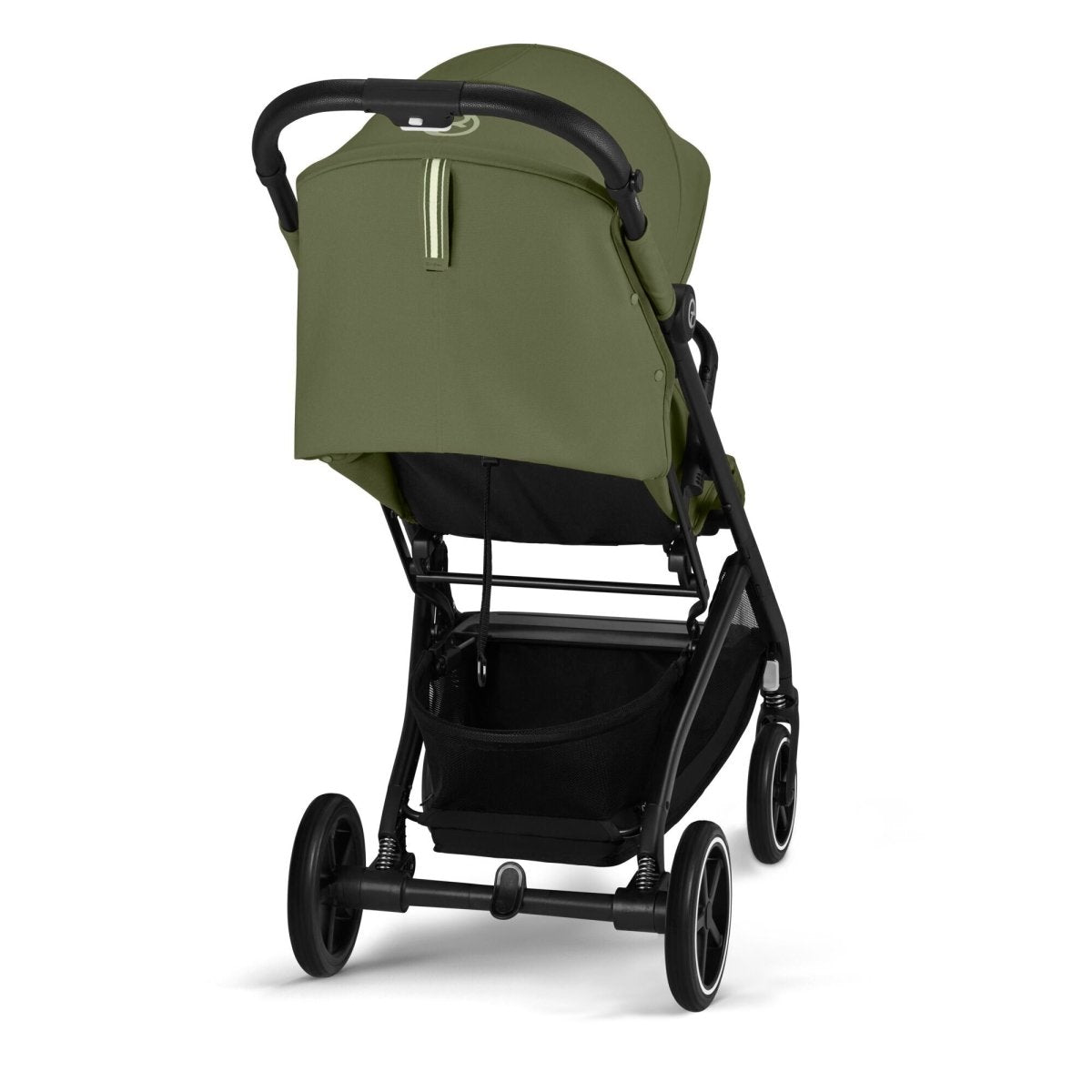Coche de paseo Beezy 3 color Moss Green - vista trasera