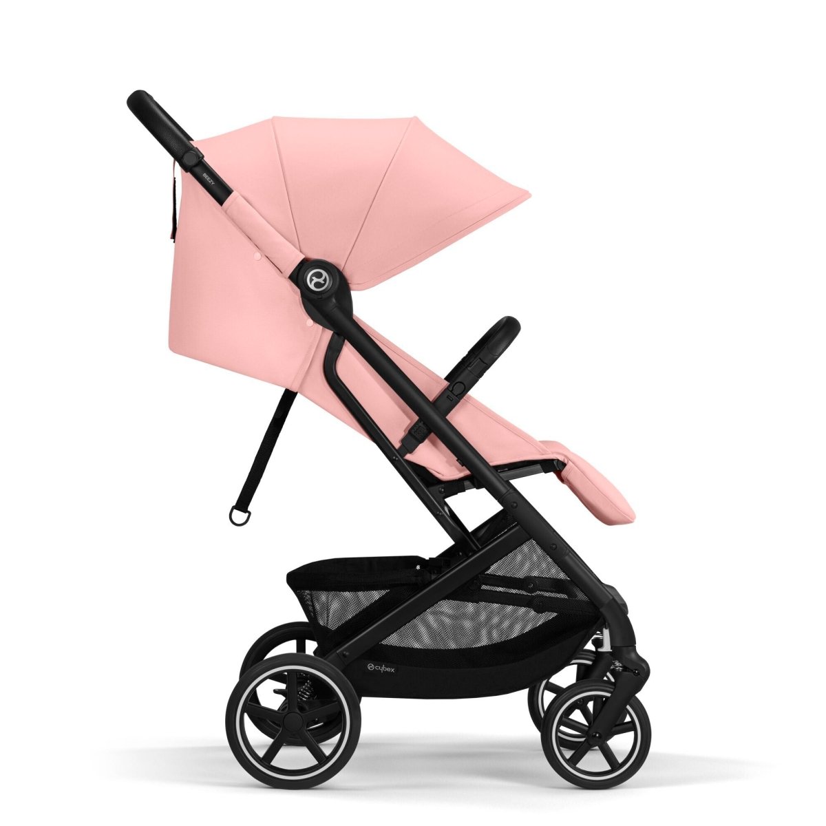 Coche de paseo Beezy 3 color Candy Pink - vista lateral