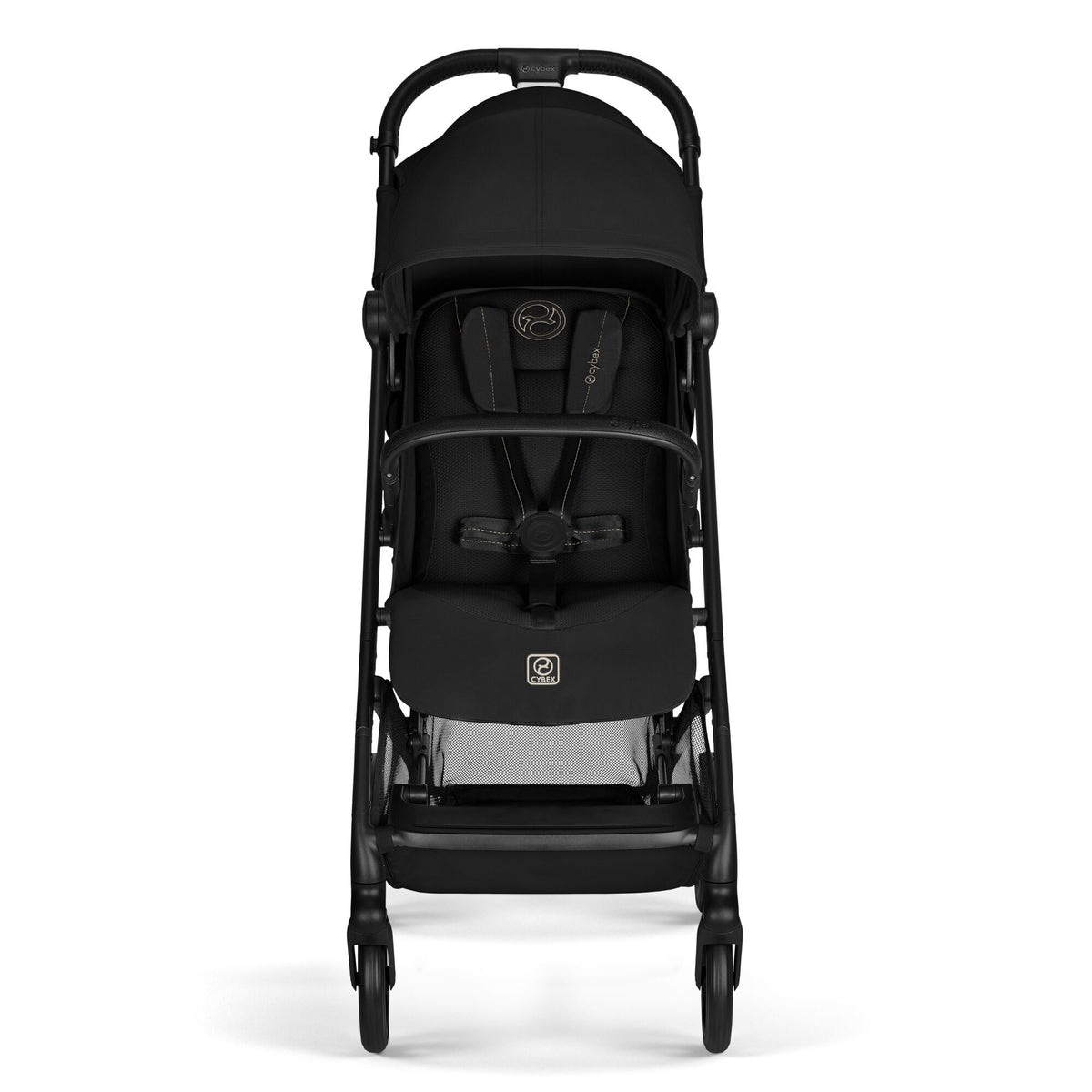 Coche de paseo Beezy 2026 de Cybex color Magic Black, vista frontal