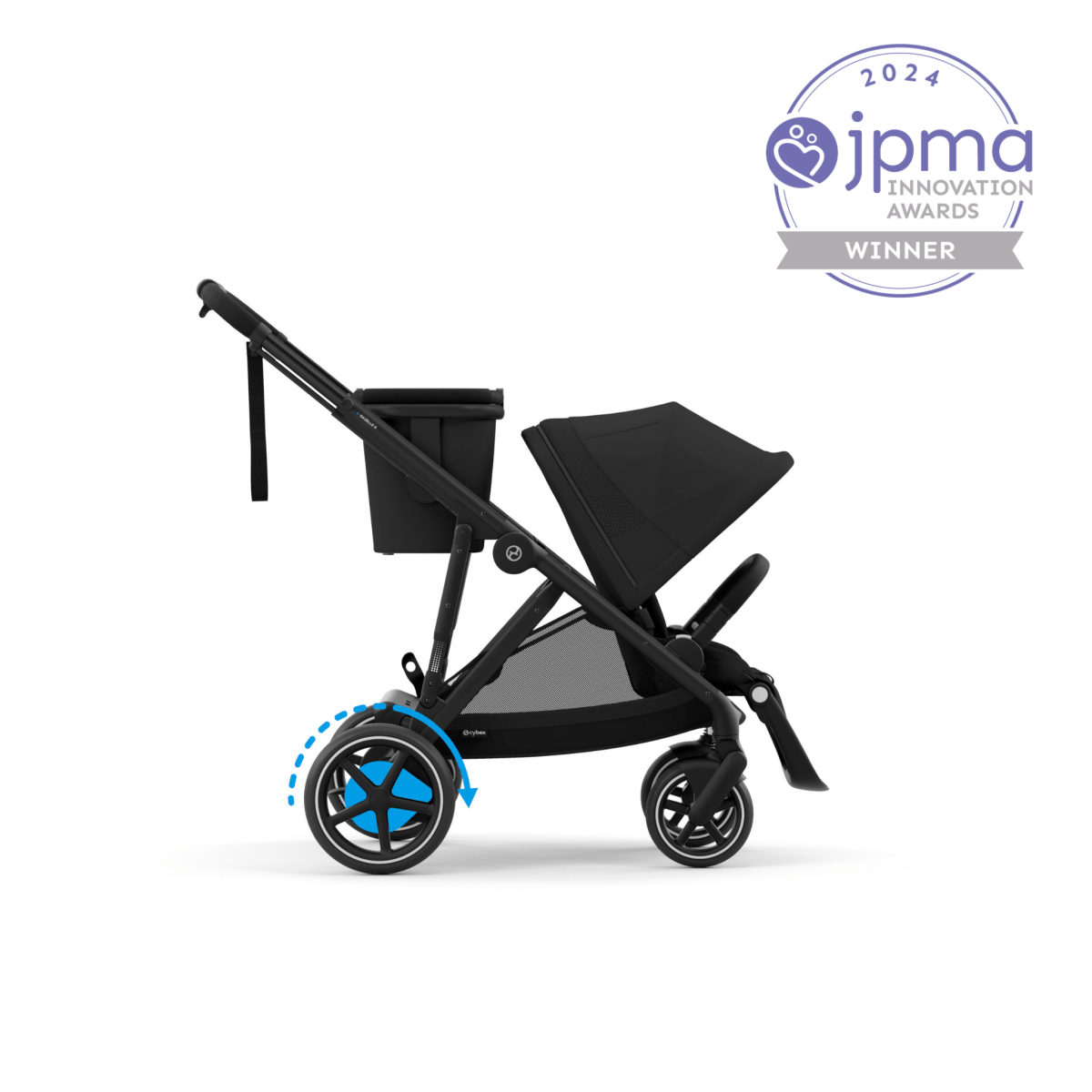 Coche de paseo e - Gazelle S - Cybex Gold - Mini Nuts - Expertos en sillas de auto y coches de paseo