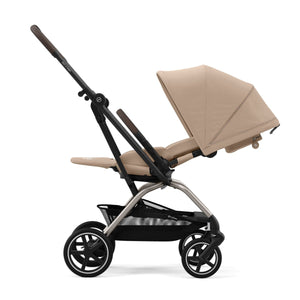 Coche de paseo Eezy S Twist Plus 2 360º - Cybex Gold - Mini Nuts - Expertos en sillas de auto y coches de paseo