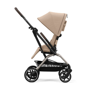 Coche de paseo Eezy S Twist Plus 2 360º - Cybex Gold - Mini Nuts - Expertos en sillas de auto y coches de paseo