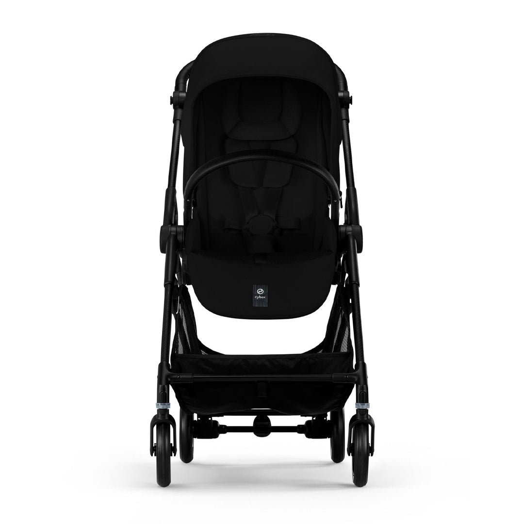 Coche de paseo Melio Carbón Fibra de Carbono color Magic Black - vista lateral
