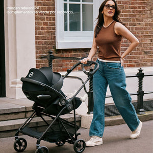 Coche de paseo Melio Carbón Fibra de Carbono - Cybex Gold - Mini Nuts - Expertos en sillas de auto y coches de paseo