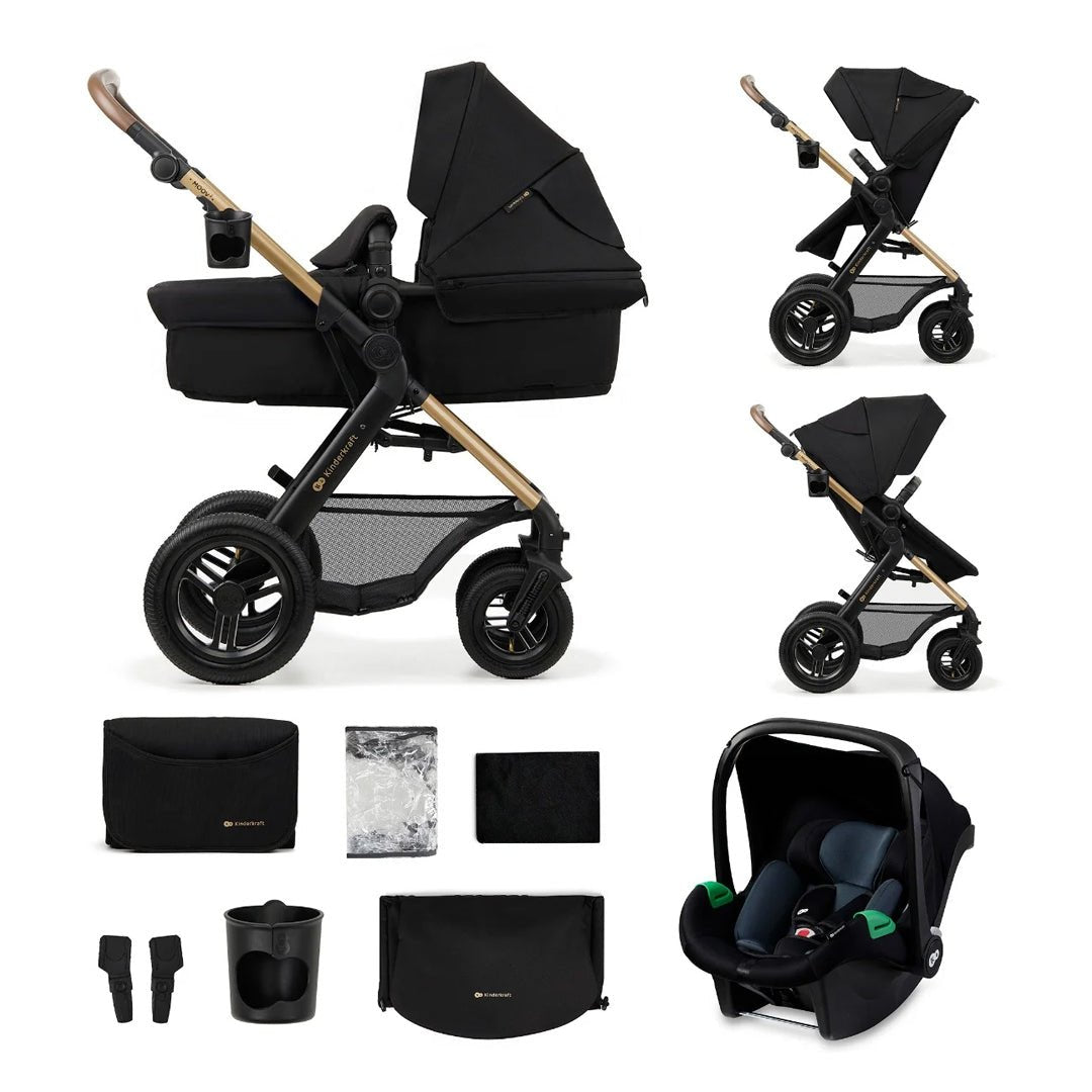 Coche de paseo Moov 2 Air 3 en 1 - KinderKraft - Mini Nuts - Expertos en sillas de auto y coches de paseo