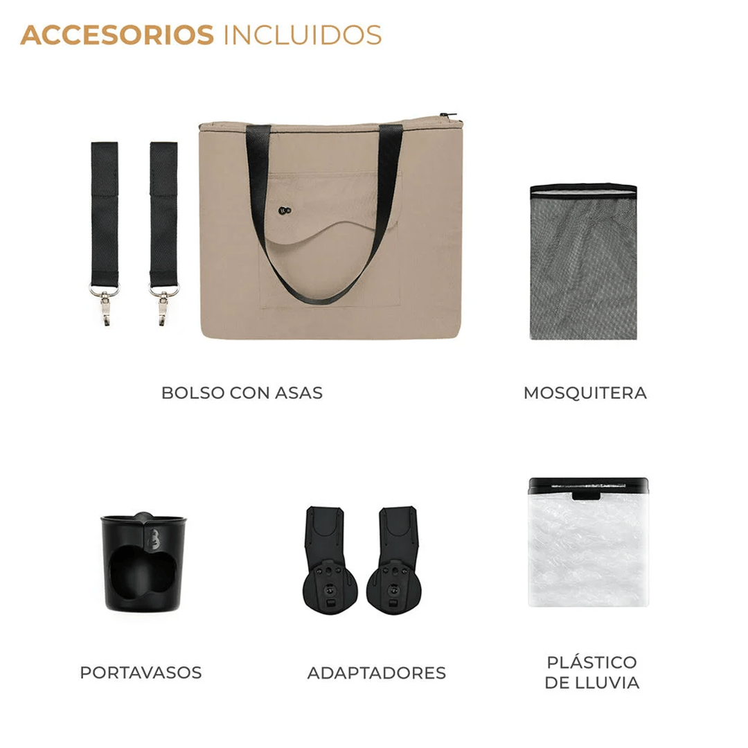 Coche de paseo Yoxi - KinderKraft - Mini Nuts - Expertos en sillas de auto y coches de paseo