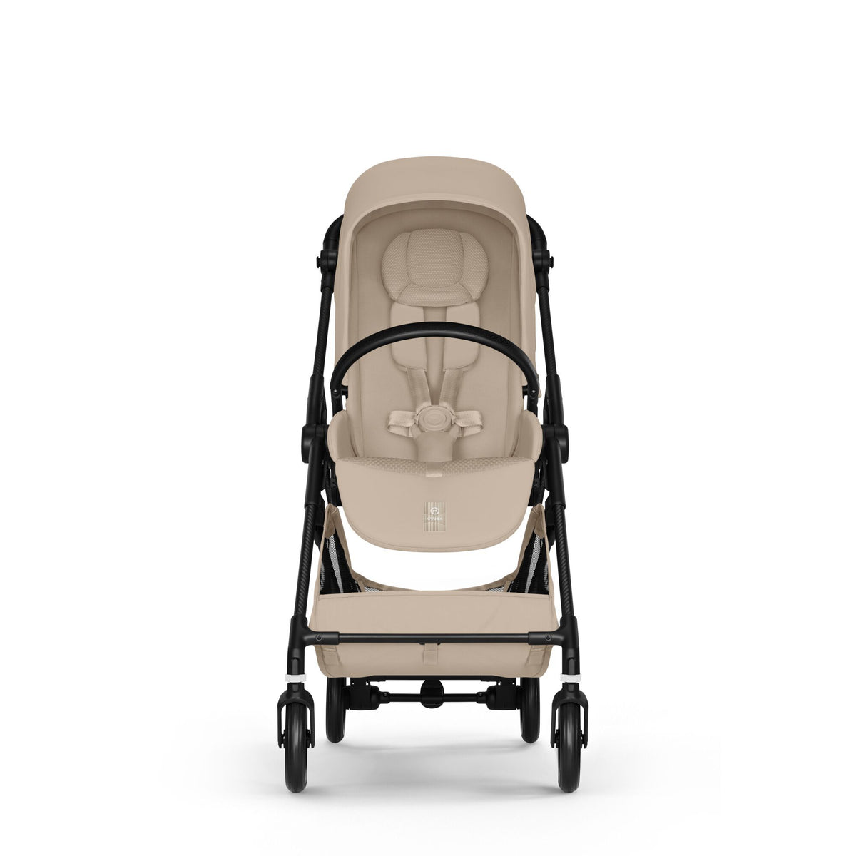 Coche de paseo Melio Carbón color Almond Beige - vista frontal