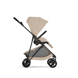 Coche de paseo Melio Carbón color Almond Beige - vista lateral