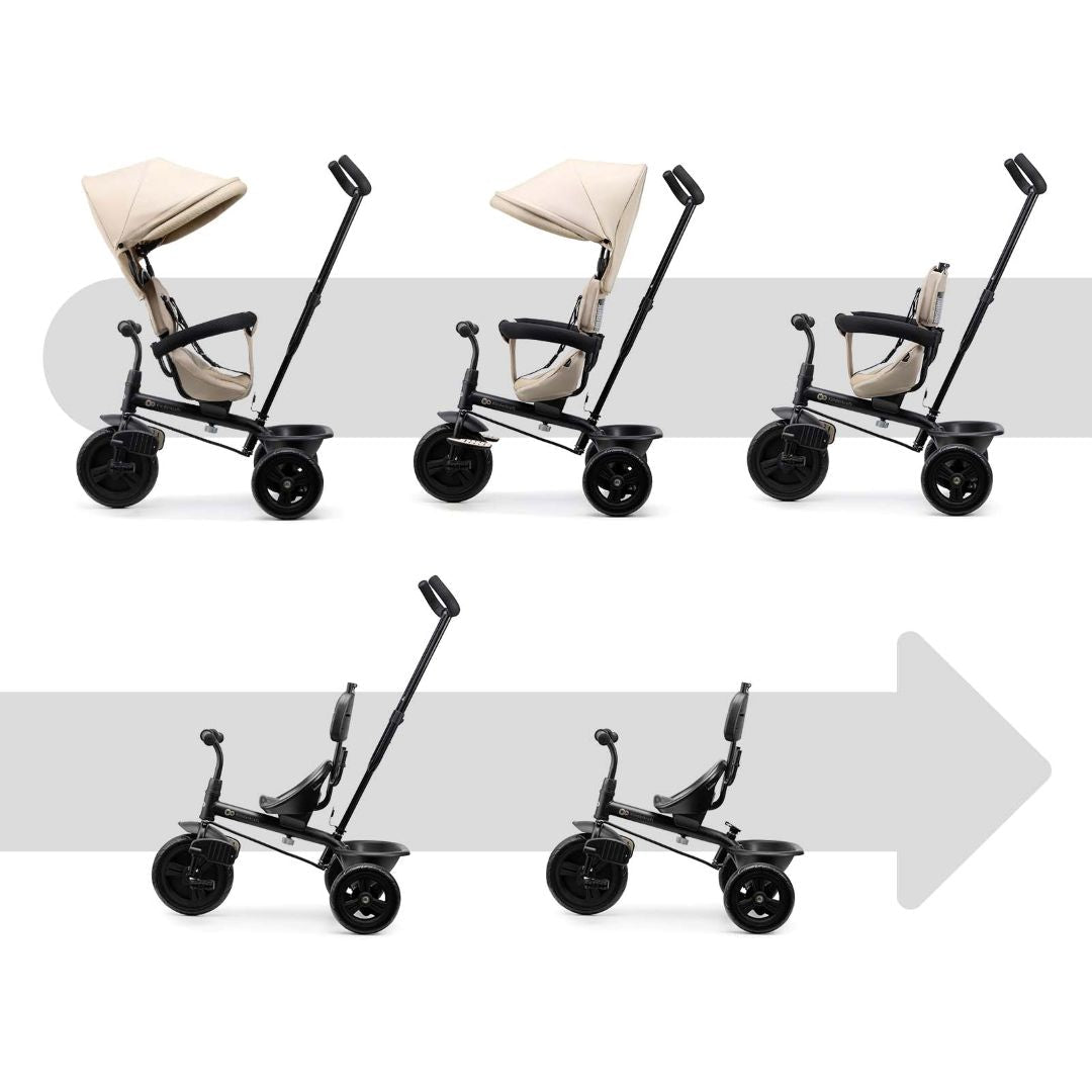 Coche triciclo 5 en 1 Freeway - KinderKraft - Mini Nuts - Expertos en sillas de auto y coches de paseo