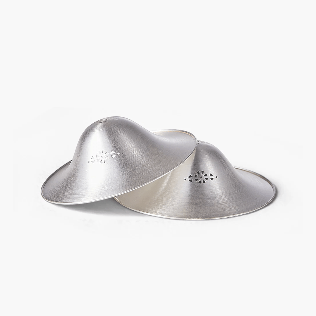 Copas de Lactancia de Plata 999 - MOMCOZY - Mini Nuts - Expertos en sillas de auto y coches de paseo