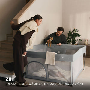 Corral ZIKI - KinderKraft - Mini Nuts - Expertos en sillas de auto y coches de paseo