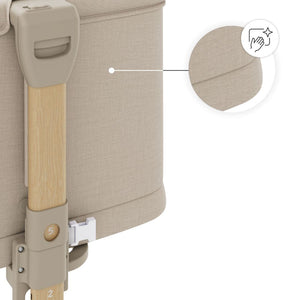 Cuna colecho 3 en 1 Nestee Grow 2 - KinderKraft-Mini Nuts - Expertos en sillas de auto y coches de paseo