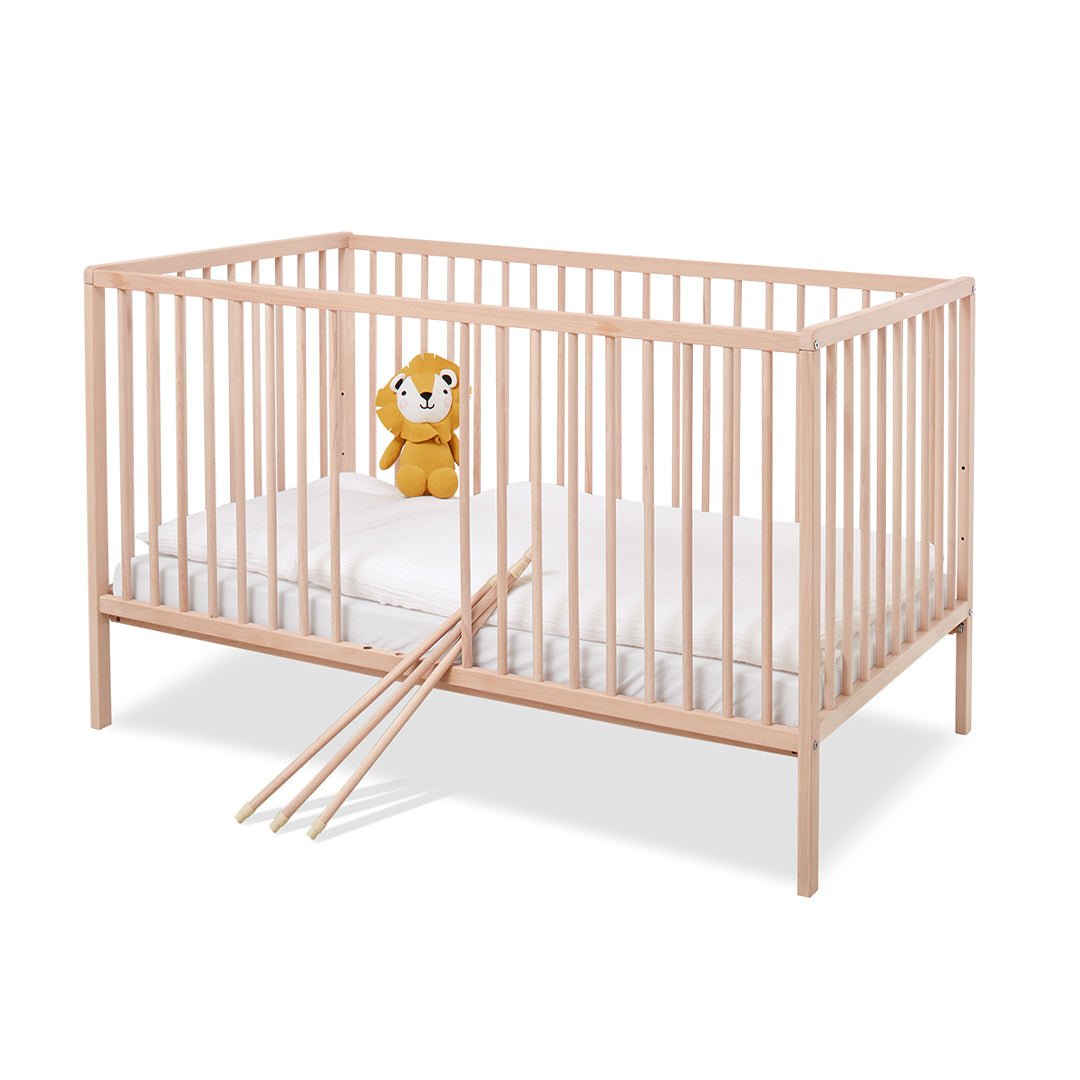 Cuna de madera Hanna 140x70cm - Pinolino - Mini Nuts - Expertos en sillas de auto y coches de paseo