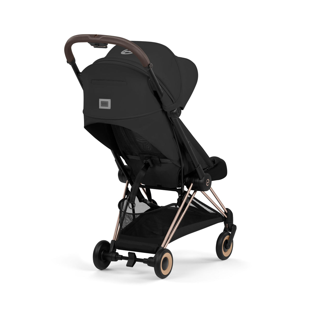 Coya Comfort Cybex Rosegold Sepia Black, vista en ángulo