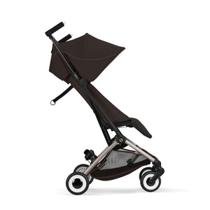 Coche de paseo Libelle 2026 chocolate brown de Cybex Gold vista lateral
