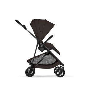 Coche de paseo Melio Carbón color Chocolate Brown - vista lateral 2