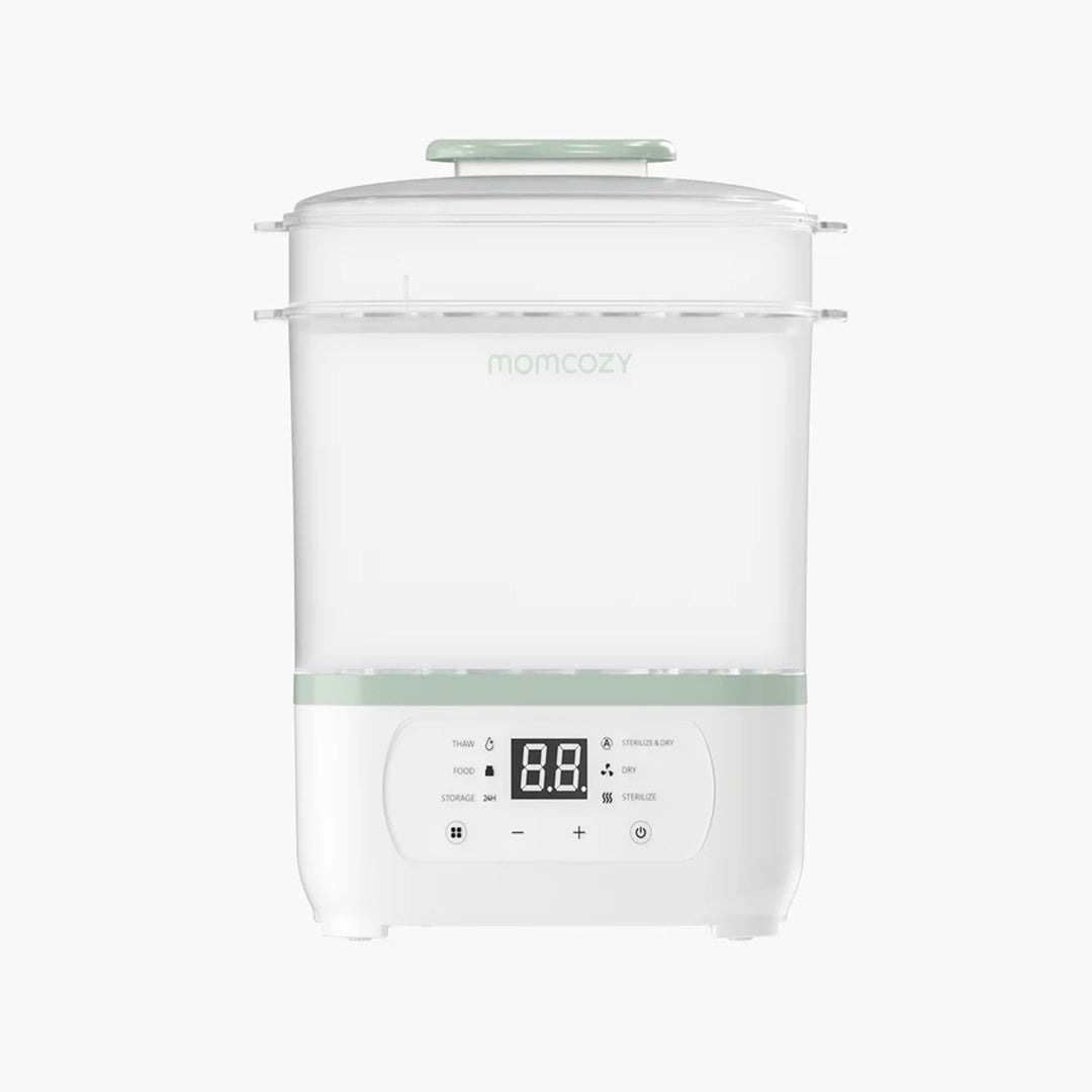 Esterilizador de Mamaderas 8 en 1 Momcozy con Secado y Almacenamiento 24h - MOMCOZY - Mini Nuts - Expertos en sillas de auto y coches de paseo
