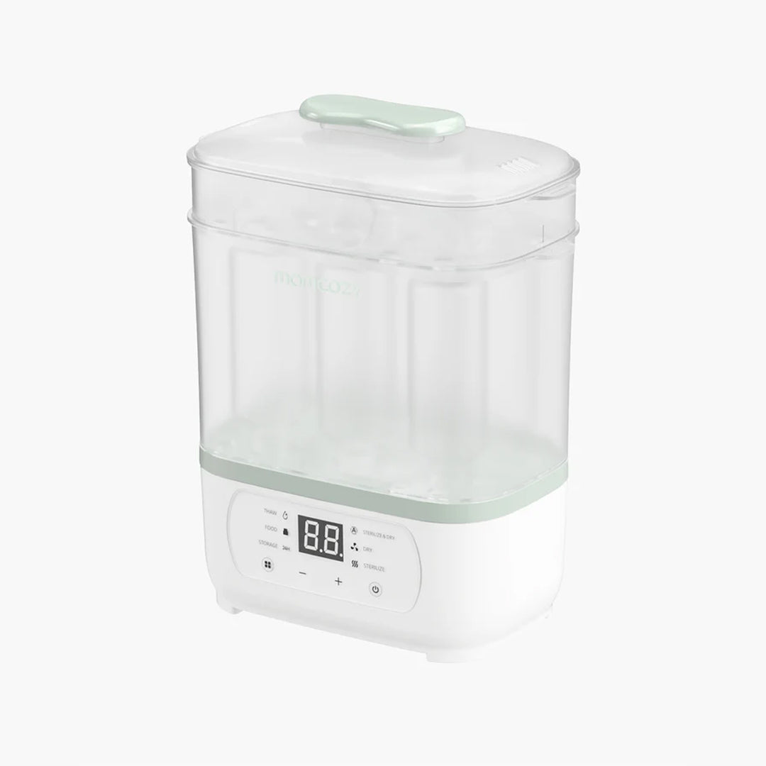 Esterilizador de Mamaderas 8 en 1 Momcozy con Secado y Almacenamiento 24h - MOMCOZY - Mini Nuts - Expertos en sillas de auto y coches de paseo