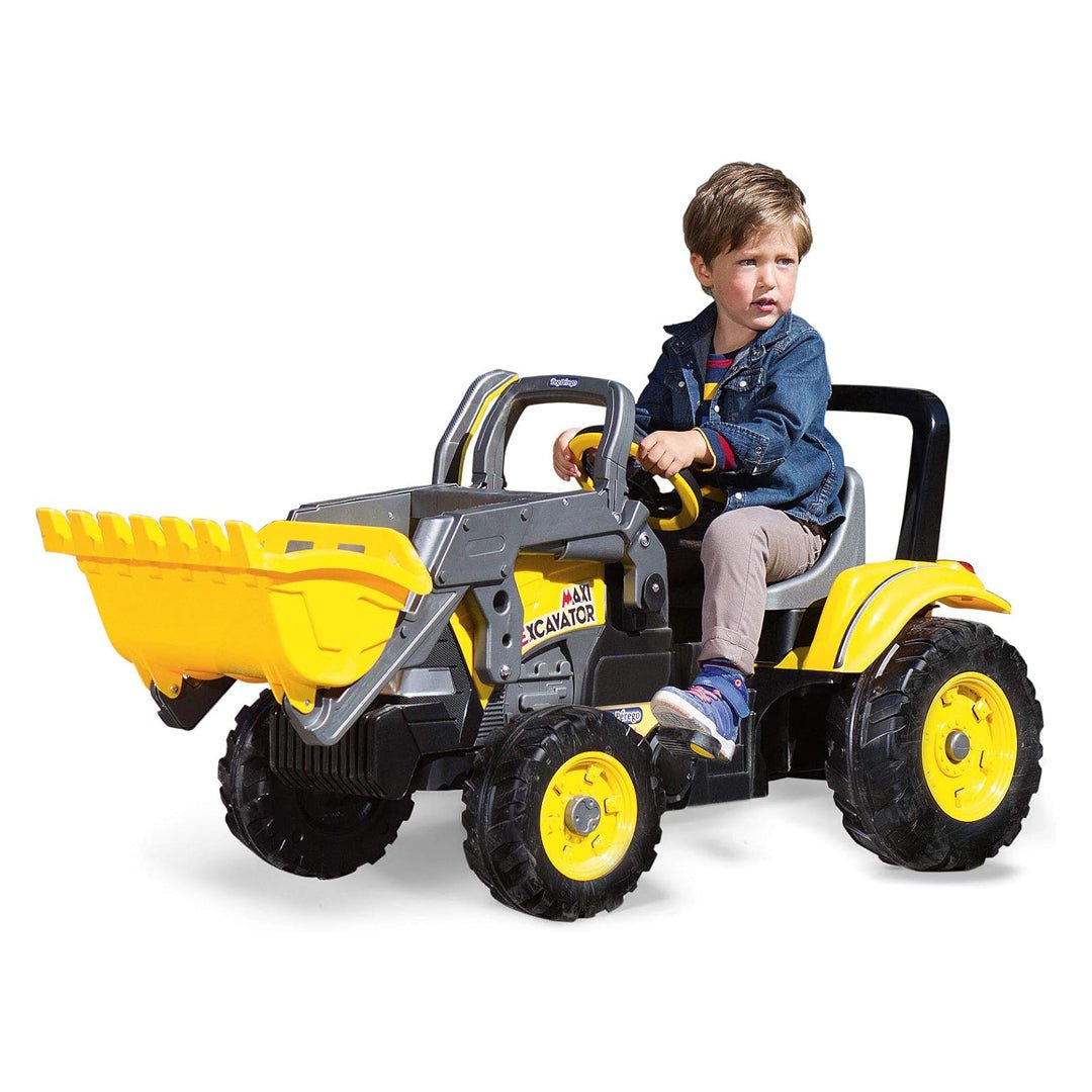 Excavadora Maxi - Peg Pérego-MiniNuts expertos en coches y sillas de auto para bebé