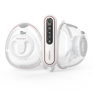 Extractor de leche materna Doble V2 Ultra ligero y potente <b>PRE - VENTA</b> - MOMCOZY - Mini Nuts - Expertos en sillas de auto y coches de paseo para bebés