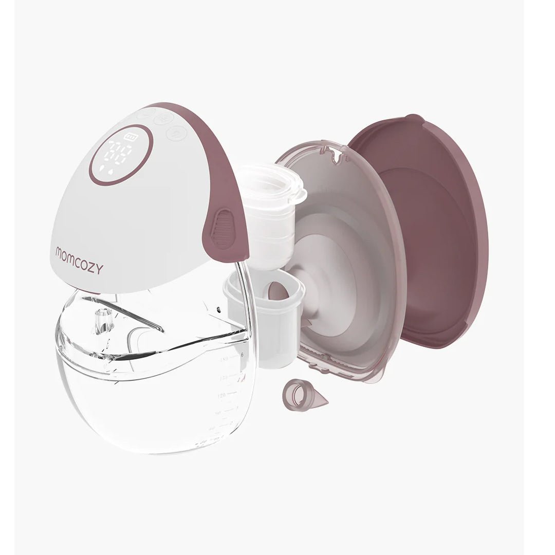 Extractor de leche materna M6 Doble Manos libres Mobile Style™ - MOMCOZY - Mini Nuts - Expertos en sillas de auto y coches de paseo para bebés