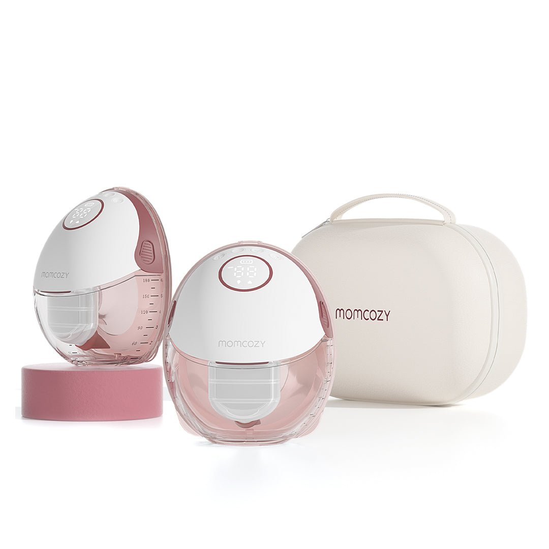 Extractor de leche materna M6 Doble Manos libres Mobile Style™ - MOMCOZY - Mini Nuts - Expertos en sillas de auto y coches de paseo para bebés