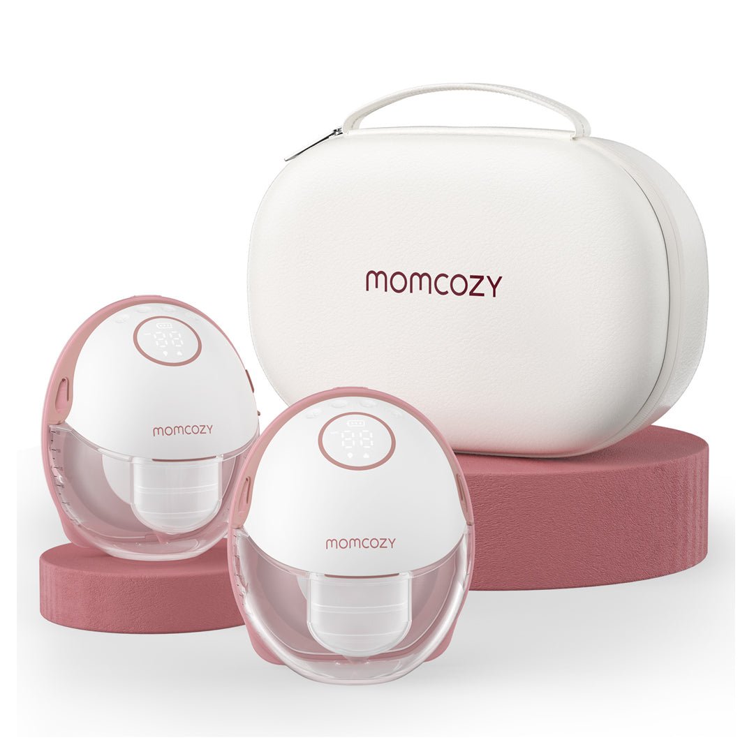 Extractor de leche materna M6 Doble Manos libres Mobile Style™ - MOMCOZY - Mini Nuts - Expertos en sillas de auto y coches de paseo para bebés